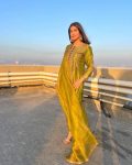 CHINON SILK EMBROIDERY WORK TOP BOTTOM WITH DUPATTA PARTY WEAR WHOLESALE PRICE ETHNIC GARMENT (7)
