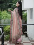DESIGNER BANARASI CRUSH SEQUENCE EMBROIDERY WORK SAREE WITH UNSTITCHED BLOUSE PARTY WEAR WHOLESALE PRICE ETHNIC GARMENT (6)