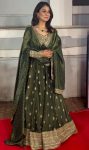 DESIGNER CHINON EMBROIDERY SEQUENCE WORK GOWN BOTTOM WITH DUPATTA PARTY WEAR WHOLESALE PRICE ETHNIC GARMENT (3)