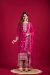 DESIGNER CHINON EMBROIDERY SEQUENCE WORK TOP PALAZZO WITH DUPATTA PARTY WEAR WHOLESALE PRICE ETHNIC GARMENT (36)