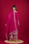 DESIGNER CHINON EMBROIDERY SEQUENCE WORK TOP PALAZZO WITH DUPATTA PARTY WEAR WHOLESALE PRICE ETHNIC GARMENT (36)