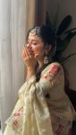 DESIGNER CHINON EMBROIDREY SEQUENCE WORK TOP GHARARA WITH DUPATTA PARTY WEAR WHOLESALE PRICE ETHNIC GARMENT (6)
