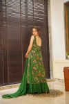 DESIGNER CHINON SILK DIGITAL PRINTED TOP SHARARA WITH DUPATTA PARTY WEAR WHOLESALE PRICE ETHNIC GARMENT (4)