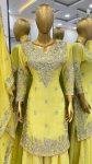 DESIGNER CHINON SILK EMBROIDERY SEQUENCE WORK TOP GHARARA WITH DUPATTA PARTY WEAR WHOLESALE PRICE ETHNIC GARMENT (3)