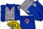 DESIGNER CHINON SILK SEQUENCE EMBROIDERY WORK TOP PALAZZO WITH DUPATTA FESTIVE WEAR WHOLESALE PRICE ETHNIC GARMENT (7)