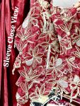 DESIGNER CHINON THREAD, EMBROIDERY ZARI AND SEQUENCE WORK CROP TOP WITH DRAPE SKIRT PARTYWEAR WHOLESALE PRICE ETHNIC GARMENT (2)