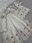 DESIGNER EMBROIDERY SEQUENCE THREAD WORK TOP PALAZZO WITH DUPATTA PARTY WEAR WHOLESALE PRICE ETHNIC GARMENT (14)