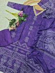 DESIGNER FRENCH CREPE SEQUENCE CODING EMBROIDERY WORK TOP BOTTOM WITH DUPATTA PARTY WEAR WHOLESALE PRICE ETHNIC GARMENT (4)