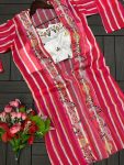 DESIGNER GEORGETTE EMBROIDERY SEQUENCE WORK BLOUSE PALAZZO WITH KOTI PARTY WEAR WHOLESALE PRICE ETHNIC GARMENT (4)