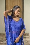 DESIGNER GEORGETTE LAHERIYA PRINTED LACE WORK KAFTAN WITH STITCHED BLOUSE AND SHARARA PARTY WEAR WHOLESALE PRICE ETHNIC GARMENT (2)