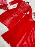 DESIGNER GEORGETTE SEQUENCE AND FOIL WORK READY TO WEAR SAREE BLOUSE WITH KOTI PARTY WEAR WHOLESALE PRICE ETHNIC GARMENT (6)