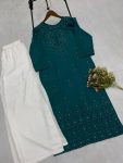 DESIGNER GEORGETTE THREAD EMBROIDERY AND STONE WORK TOP PALAZZO FESTIVE WEAR WHOLESALE PRICE ETHNIC GARMENT (6)