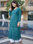 DESIGNER GEORGETTE THREAD EMBROIDERY AND STONE WORK TOP PALAZZO FESTIVE WEAR WHOLESALE PRICE ETHNIC GARMENT (6)