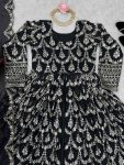 DESIGNER GEORGETTE THREAD SEQUENCE WORK TOP BOTTOM WITH DUPATTA PARTY WEAR WHOLESALE PRICE ETHNIC GARMENT (3)