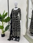 DESIGNER GEORGETTE THREAD SEQUENCE WORK TOP BOTTOM WITH DUPATTA PARTY WEAR WHOLESALE PRICE ETHNIC GARMENT (3)