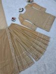 DESIGNER GEORGETTE THREAD SEQUENCE WORK TOP PALAZZO WITH DUPATTA PARTY WEAR WHOLESALE PRICE ETHNIC GARMENT (4)