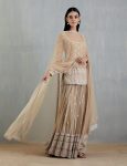 DESIGNER GEORGETTE THREAD SEQUENCE WORK TOP PALAZZO WITH DUPATTA PARTY WEAR WHOLESALE PRICE ETHNIC GARMENT (4)