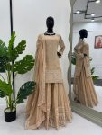 DESIGNER GEORGETTE THREAD SEQUENCE WORK TOP PALAZZO WITH DUPATTA PARTY WEAR WHOLESALE PRICE ETHNIC GARMENT (4)