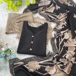 DESIGNER MUSLIN FLORAL DIGITAL PRINTED TOP BOTTOM WITH DUPATTA PARTY WEAR WHOLESALE PRICE ETHNIC GARMENT (4)