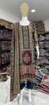 DESIGNER MUSLIN MIRROR, STONE AND ORIGINAL KODI LACE WORK TOP BOTTOM WITH DUPATTA FESTIVE WEAR WHOLESALE PRICE ETHNIC GARMENT (3)