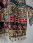 DESIGNER MUSLIN MIRROR, STONE AND ORIGINAL KODI LACE WORK TOP BOTTOM WITH DUPATTA FESTIVE WEAR WHOLESALE PRICE ETHNIC GARMENT (3)