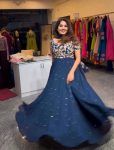 DESIGNER NATURAL CREPE CODING DORI WITH THREAD WITH SEQUENCE WORK GOWN BOTTOM WITH DUPATTA FESTIVE WEAR ETHNIC GARMENT WHOLESALE PRICE ETHNIC GARMENT (11)