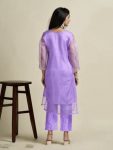 DESIGNER ORGANZA EMBROIDERY WORK TOP BOTTOM WITH DUPATTA FESTIVE WEAR WHOLESALE PRICE ETHNIC GARMENT (18)
