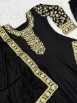 DESIGNER PARAMPARA SILK EMBROIDER AND READYMADE LATKAN LACE WORK GOWN BOTTOM WITH DUPATTA FESTIVE WEAR WHOLESALE PRICE ETHNIC GARMENT (11)