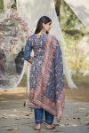 DESIGNER REVA CHECKS ZARI LINING TOP BOTTOM WITH DUPATTA FESTIVE WEAR WHOLESALE PRICE ETHNIC GARMENT (2)