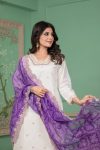 DESIGNER ROMAN SILK EMBROIDERY SEQUENCE WORK TOP BOTTOM WITH BANDHANI PRINTED DUPATTA PARTY WEAR WHOLESALE PRICE ETHNIC GARMENT (4)