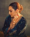 DESIGNER VELVET EMBROIDERY SEQUENCE WORK TOP PALAZZO WITH DUPATTA PARTY WEAR WHOLESALE PRICE ETHNIC GARMENT (6)