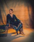 DESIGNER VELVET EMBROIDERY SEQUENCE WORK TOP PALAZZO WITH DUPATTA PARTY WEAR WHOLESALE PRICE ETHNIC GARMENT (6)