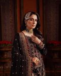 DESIGNER VELVET SEQUENCE EMBROIDERY WORK TOP BOTTOM WITH DUPATTA FESTIVE WEAR WHOLESALE PRICE ETHNIC GARMENT (15)