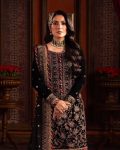 DESIGNER VELVET SEQUENCE EMBROIDERY WORK TOP BOTTOM WITH DUPATTA FESTIVE WEAR WHOLESALE PRICE ETHNIC GARMENT (15)