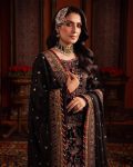 DESIGNER VELVET SEQUENCE EMBROIDERY WORK TOP BOTTOM WITH DUPATTA FESTIVE WEAR WHOLESALE PRICE ETHNIC GARMENT (15)
