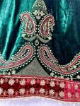 DESIGNER VISCOSE VELVET EMBROIDERY SEQUENCE THREAD ZARI AND LACE WORK TOP PALAZZO WITH DUPATTA FESTIVE WEAR WHOLESALE PRICE ETHNIC GARMENT (6)