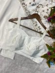 DESIGNER WEAR FLONA SILK SEQUENCE EMBROIDERY WORK KOTI BLOUSE WITH PALAZZO PARTY WEAR WHOLESALE PRICE ETHNIC GARMENT (8)