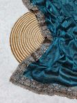 FANCY BURBERRY JIMMY CHOO EMBROIDERY EMBROIDERY DIAMOND WORK SAREE WITH UNSTITCHED BLOUSE PARTY WEAR WHOLESALE PRICE ETHNIC GARMENT (21)
