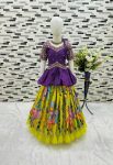 FANCY CHINON DIGITAL PRINTED EMBROIDERY SEQUENCE WORK KID’S LEHENGA CHOLI WITH DUPATTA PARTY WEAR WHOLESALE PRICE ETHNIC GARMENT (6)