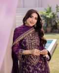 FANCY CHINON SILK SEQUENCE EMBROIDERY WORK TOP PALAZZO WITH DUPATTA PARTY WEAR WHOLESALE PRICE ETHNIC GARMENT (6)