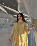 FANCY CHINON SILK SEQUENCE EMBROIDERY WORK TOP SHARARA WITH DUPATTA PARTY WEAR WHOLESALE PRICE ETHNIC GARMENT (9)