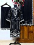 FANCY CHINON ZARI EMBROIDERY LACE WORK TOP PALAZZO WITH DUPATTA PARTY WEAR WHOLESALE PRICE ETHNIC GARMENT (10)