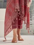 FANCY COTTON SILK EMBROIDREY WORK TOP BOTTOM WITH DUPATTA PARTY WEAR WHOLESALE PRICE ETHNIC GARMENT (3)