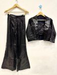 FANCY GEORGETTE BLOOMING SEQUENCE WORK TUBE TOP BOTTOM WITH SHORT KOTI PARTY WEAR WHOLESALE PRICE ETHNIC GARMENT (6)