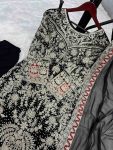 FANCY GEORGETTE EMBROIDERY DIAMOND HAND WORK TOP PALAZZO WITH DUPATTA PARTY WEAR WHOLESALE PRICE ETHNIC GARMENT (6)