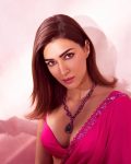 FANCY GEORGETTE EMBROIDERY SEQUENCE LACE WORK SAREE WITH UNSTITCHED BLOUSE PARTY WEAR WHOLESALE PRICE ETHNIC GARMENT (6)