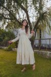 FANCY GEORGETTE EMBROIDERY SEQUENCE LATKAN WORK GOWN BOTTOM WITH DUPATTA PARTY WEAR WHOLESALE PRICE ETHNIC GARMENT (6)