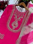 FANCY GEORGETTE EMBROIDERY SEQUENCE WORK TOP PALAZZO WITH DUPATTA PARTY WEAR WHOLESALE PRICE ETHNIC GARMENT (3)