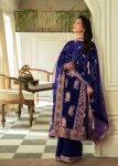 FANCY GEORGETTE THREAD SEQUENCE PEARL WORK TOP BOTTOM WITH DUPATTA PARTY WEAR WHOLESALE PRICE ETHNIC GARMENT (3)