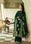 FANCY GEORGETTE THREAD SEQUENCE PEARL WORK TOP BOTTOM WITH DUPATTA PARTY WEAR WHOLESALE PRICE ETHNIC GARMENT (7)